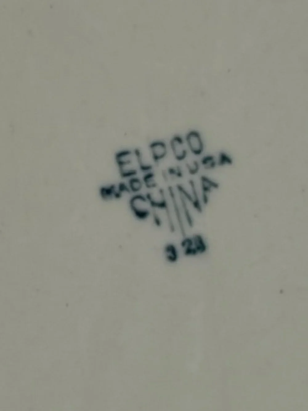 East  Liverpool Potteries Company antique elpco